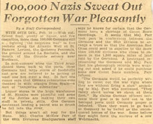 The Forgotten War article, February 1945